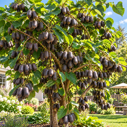 🥝 Cold-Hardy Mini Kiwi Seeds — Cold-Resistant, Smooth-Skinned Kiwi Vines