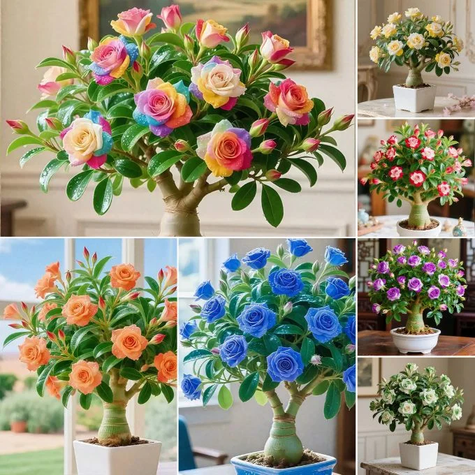 🏠💥Rare Desert Rose Bulbs🌵🌺Easy To Grow On Your Patio And Balcony At Home