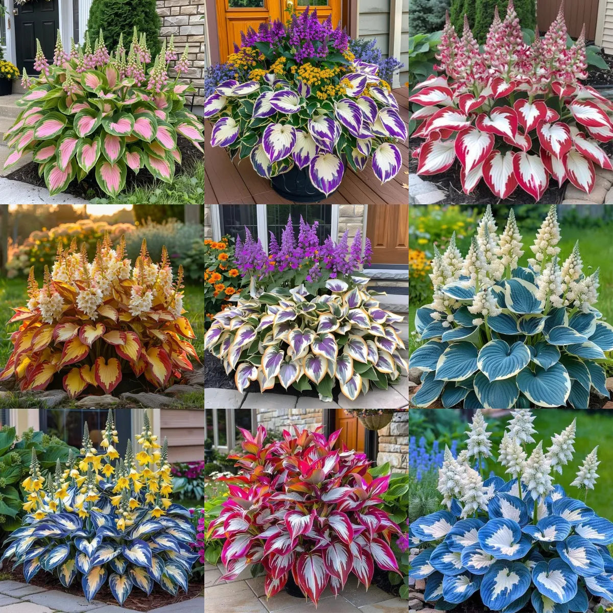 🔥Premium Hosta Seeds🌸Easy to Grow, Comes Back Every Year ✨ Perfect for Beginners