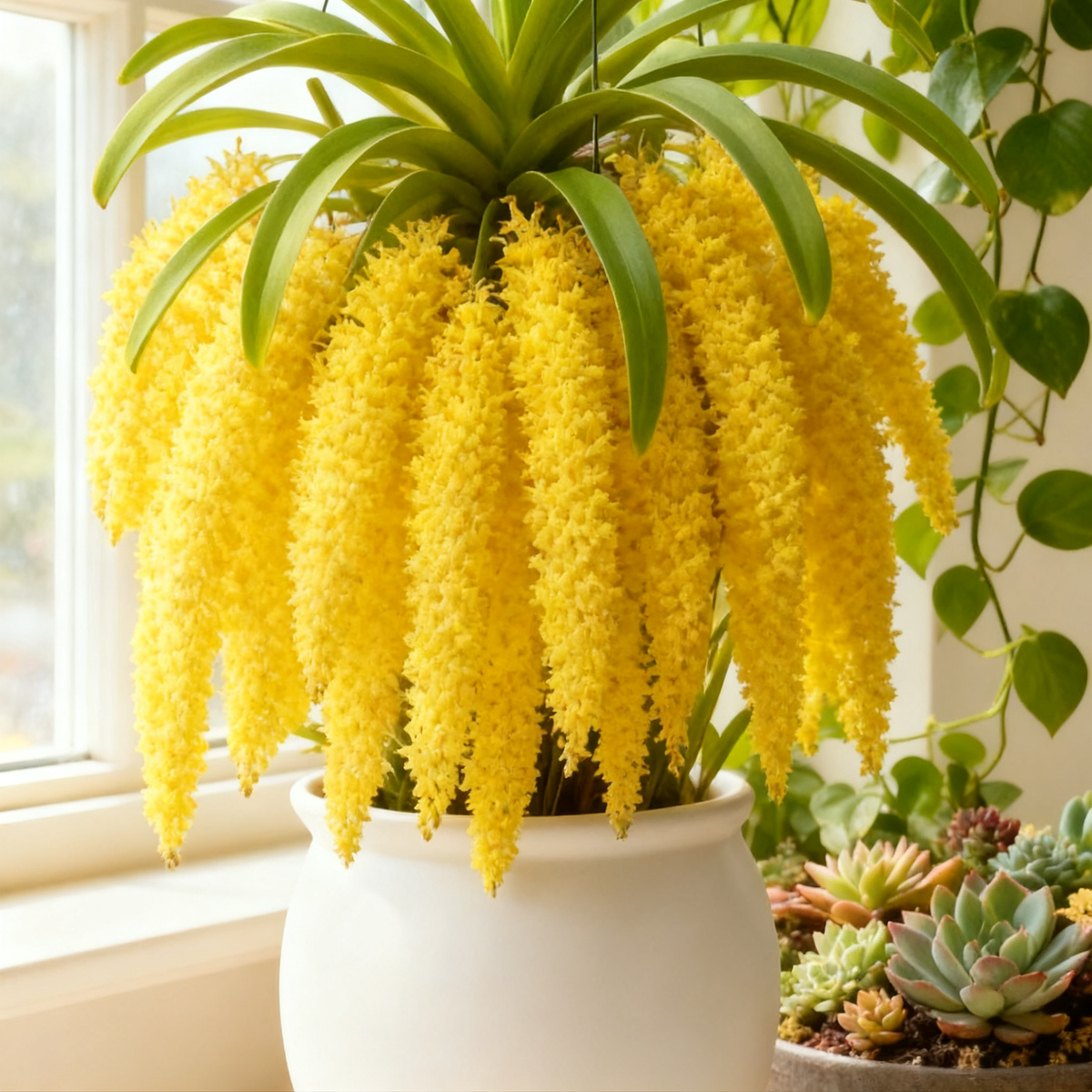 🦊🌸 Foxtail Orchid Bulbs 🌿 Soft, Fresh Blooms That Warm Any Space