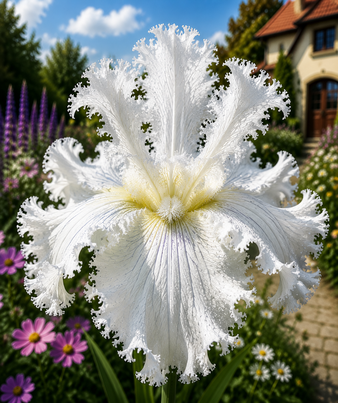 🦇 Rare Bat Iris Bulbs – A Striking Garden Statement That Returns Year After Year