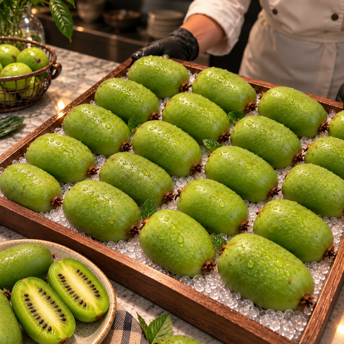 🥝 Cold-Hardy Mini Kiwi Seeds — Cold-Resistant, Smooth-Skinned Kiwi Vines