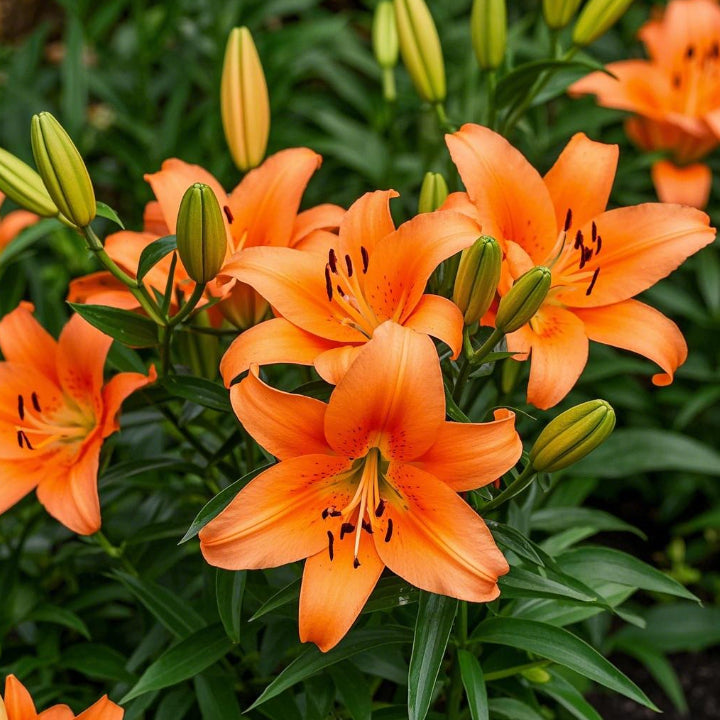 🌸 Double-Petaled Bicolor Lily Bulbs – Beautiful Blooms with Sweet Fragrance