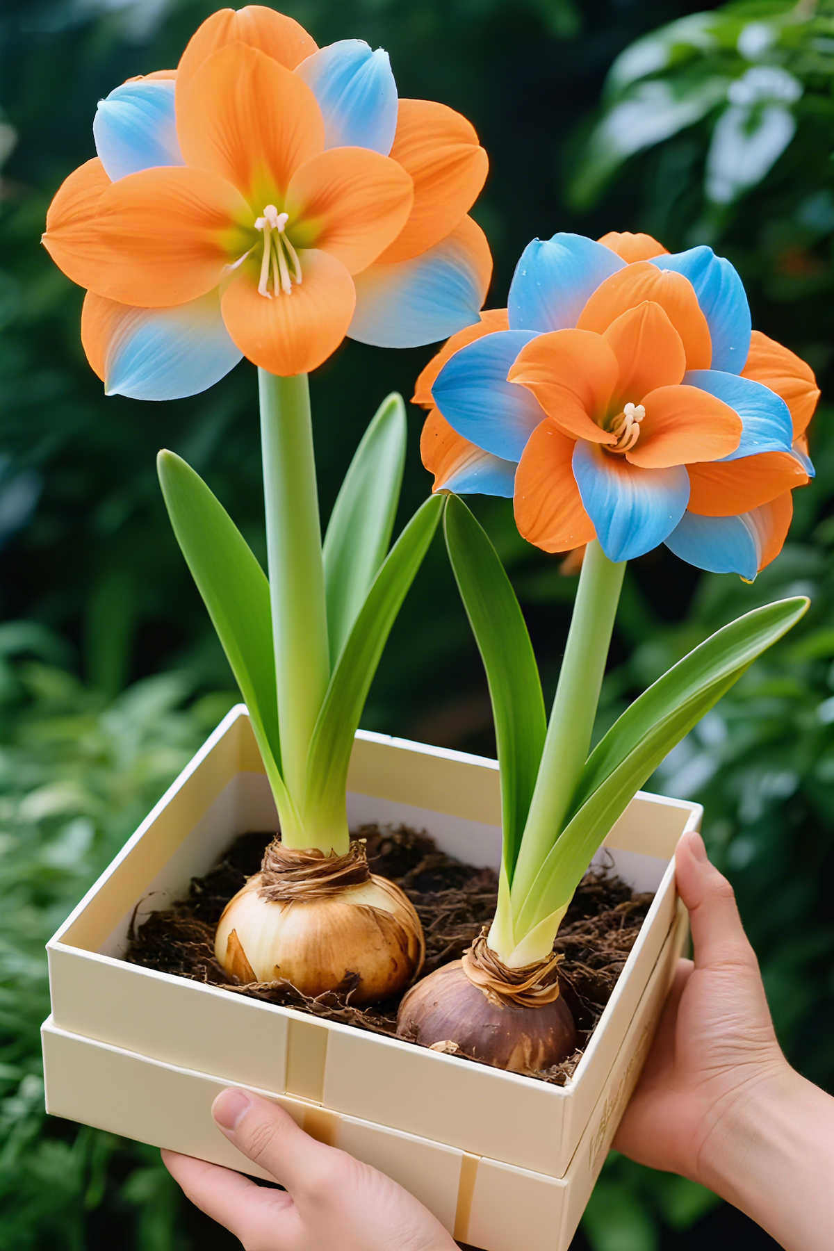 🌸Last Day 50% OFF🌺Double-Petaled Perfume Amaryllis Bulbs – The Queen of Flowers 🌺