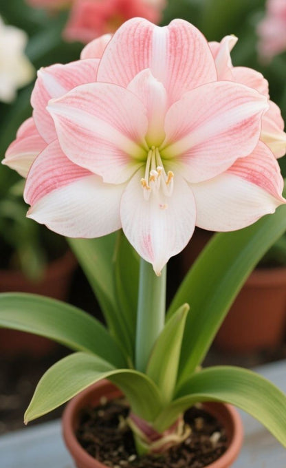 🌸Last Day 50% OFF🌺Double-Petaled Perfume Amaryllis Bulbs – The Queen of Flowers 🌺