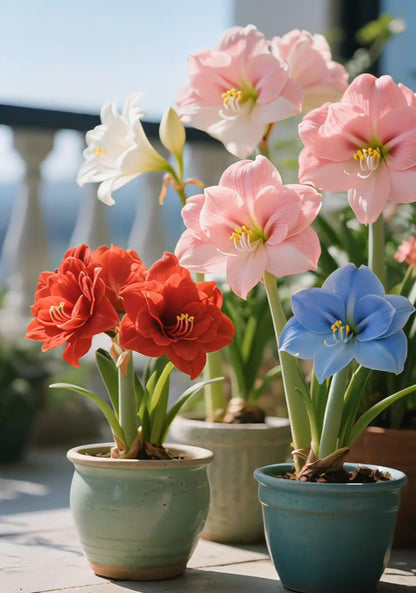 🌸Last Day 50% OFF🌺Double-Petaled Perfume Amaryllis Bulbs – The Queen of Flowers 🌺