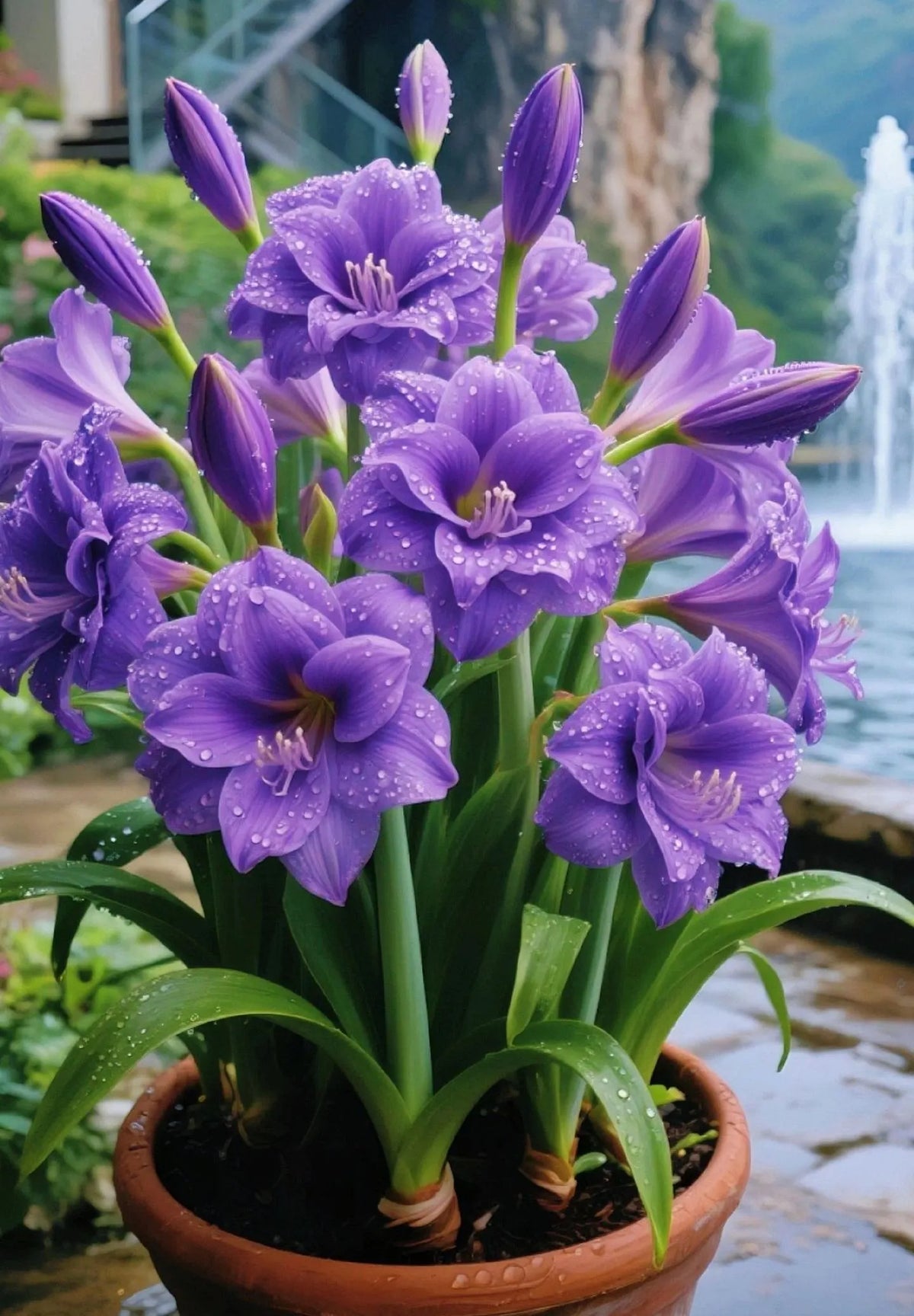 🌸Last Day 50% OFF🌺Double-Petaled Perfume Amaryllis Bulbs – The Queen of Flowers 🌺