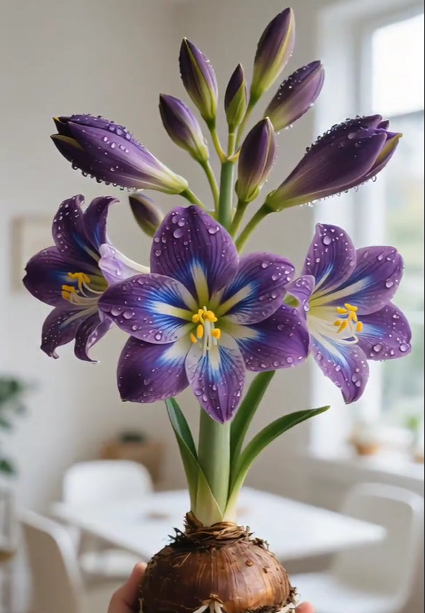🌸Last Day 50% OFF🌺Double-Petaled Perfume Amaryllis Bulbs – The Queen of Flowers 🌺