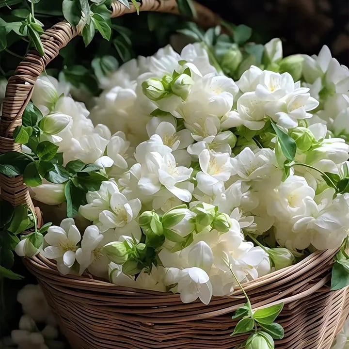 🏆 50K+ SOLD! 🌿❄️ FrostCharm Jasmine Seeds – Winter Planting, Perennial Blooms & Fragrant Garden Elegance 🌸