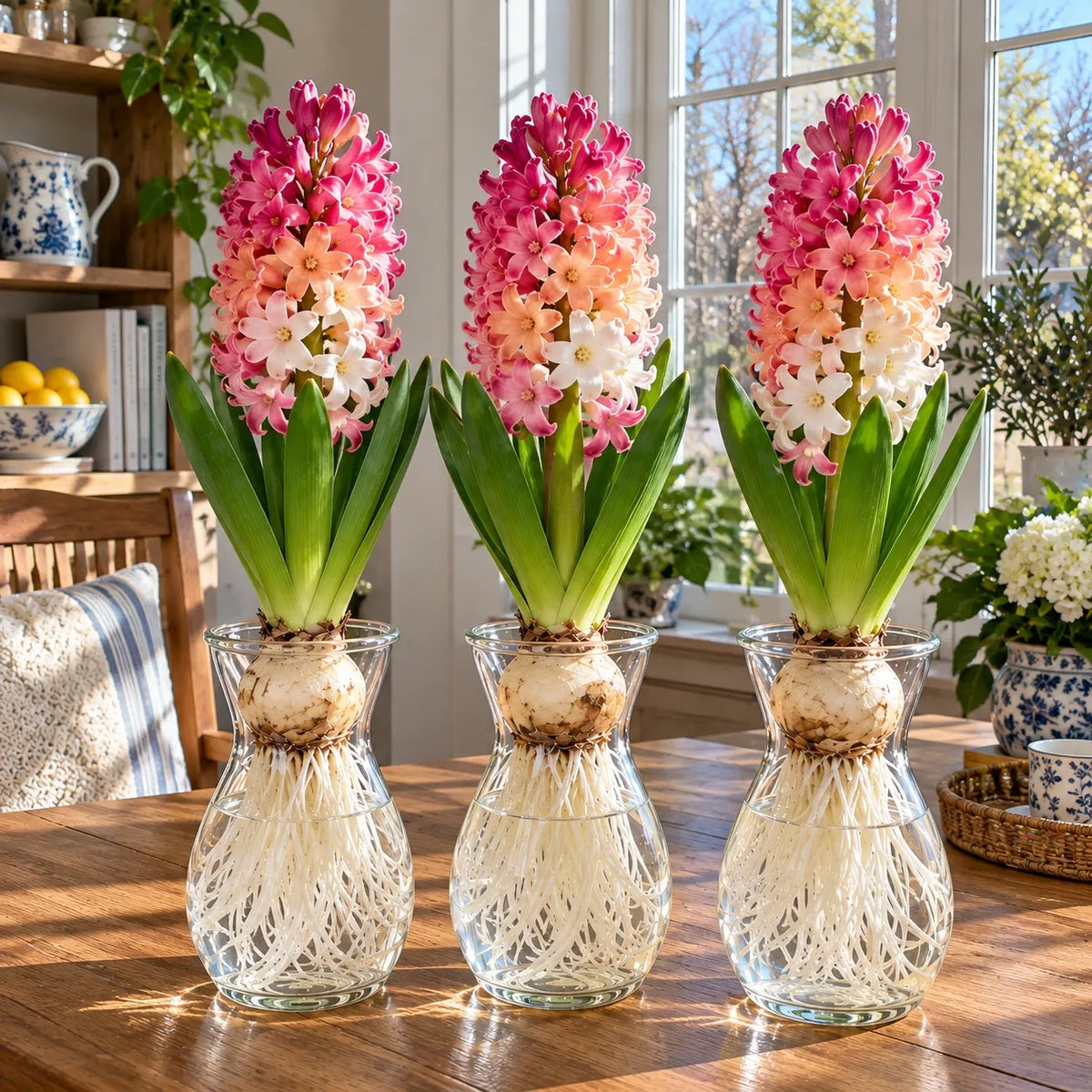 🪻Hydroponic Hyacinth Bulbs – Fragrant Blooms for Water or Soil