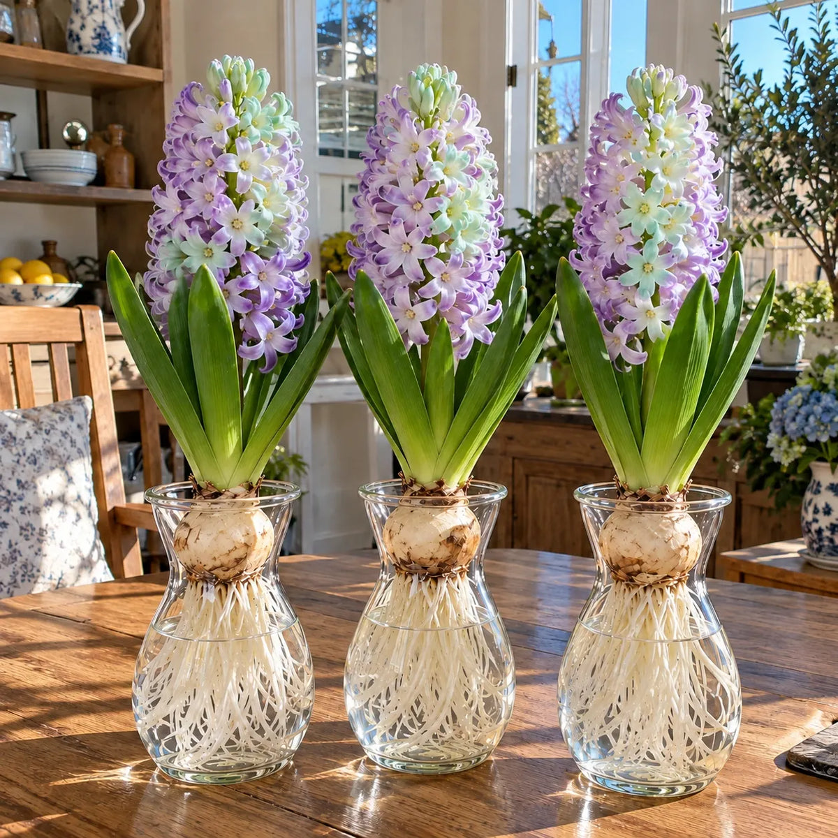 🪻Hydroponic Hyacinth Bulbs – Fragrant Blooms for Water or Soil
