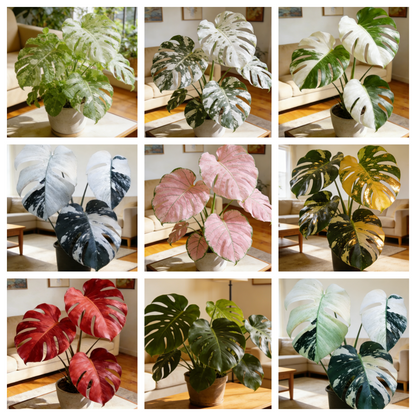 🌿 Monstera Bulbs – Tropical Statement Foliage for Indoor Spaces