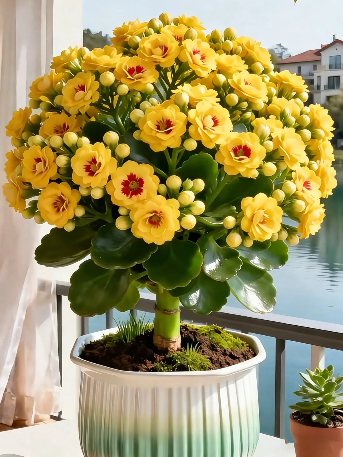 💮🏡Four Seasons Flowering & Attractive Flower Colors - Double Kalanchoe🪴