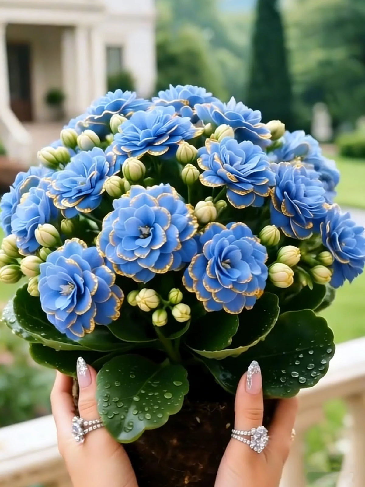 💮🏡Four Seasons Flowering & Attractive Flower Colors - Double Kalanchoe🪴