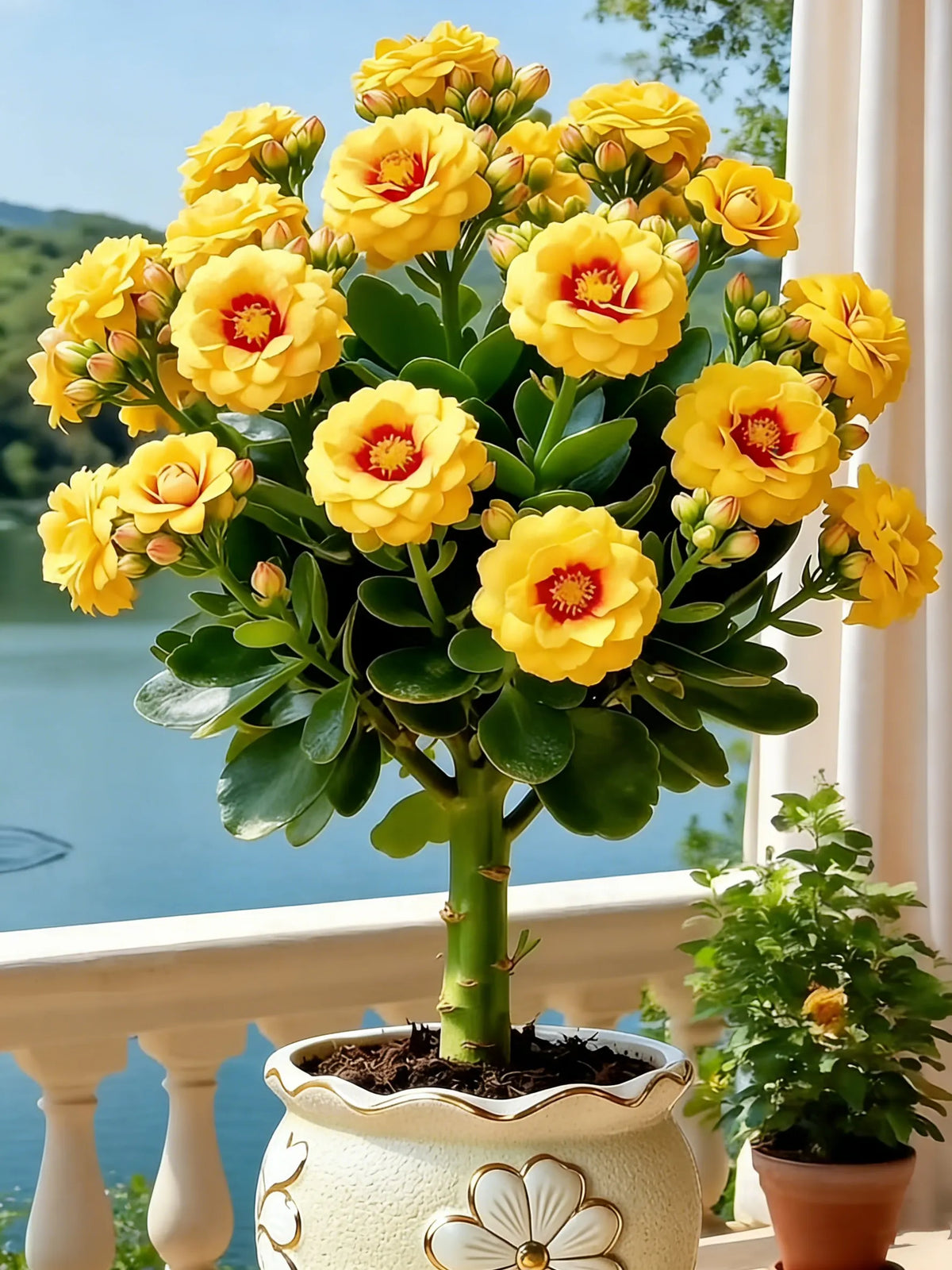 💮🏡Four Seasons Flowering & Attractive Flower Colors - Double Kalanchoe🪴