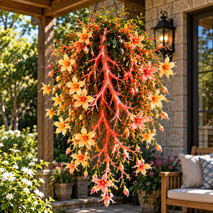 🦌 Stunning Staghorn Weeping Jasmine Bulbs – Cascading Antler-Shaped Blooms🌼