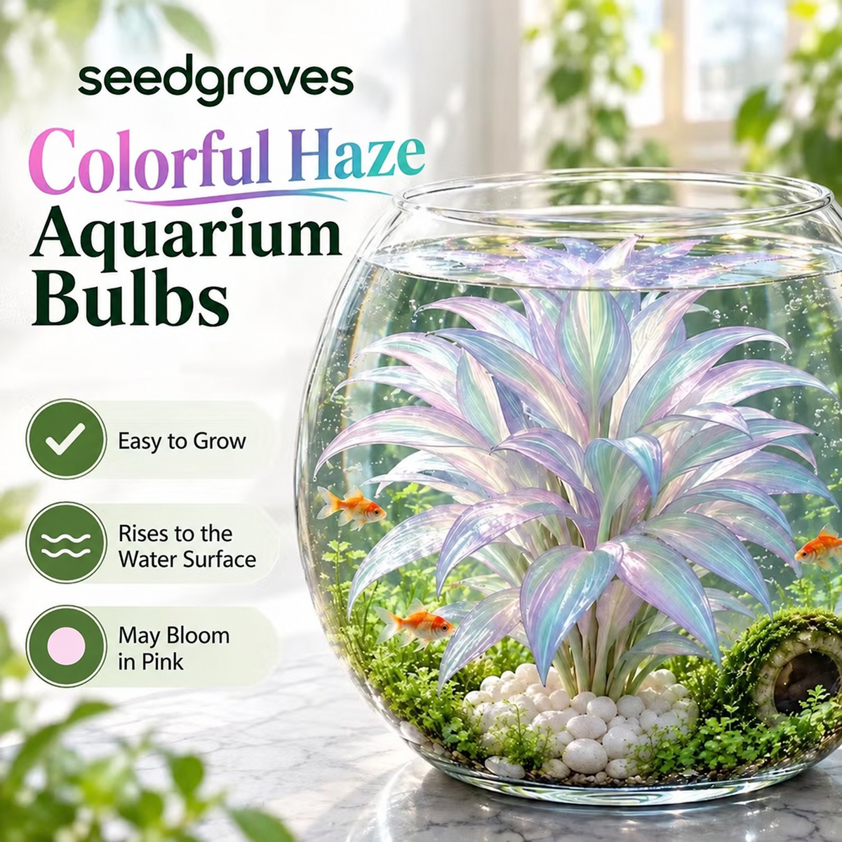 🫧✨ Stunning Haze Aquarium Bulbs - Colorful Aquarium Display 🌈