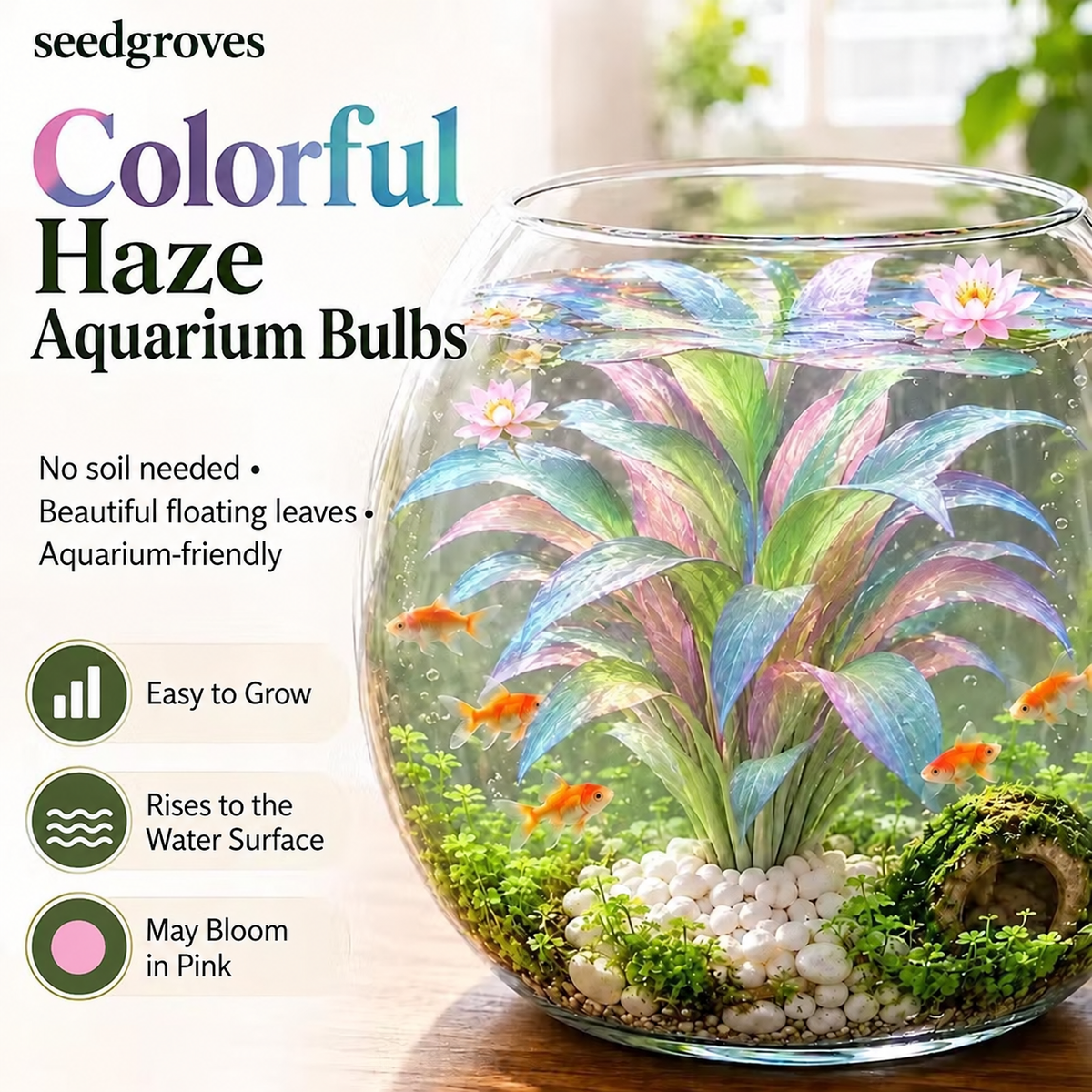 🫧✨ Stunning Haze Aquarium Bulbs - Colorful Aquarium Display 🌈