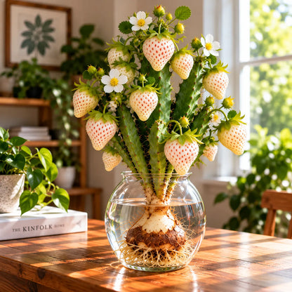 🍓 Rare Colorful Strawberry Cactus Bulbs– A Stunning Botanical Fantasy