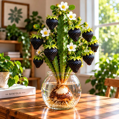 🍓 Rare Colorful Strawberry Cactus Bulbs– A Stunning Botanical Fantasy