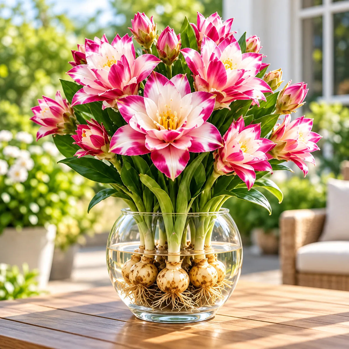 🤗🌸 Siam Tulip Rhizomes – Tropical Curcuma Flowers for Pots & Garden Beds🌱🏠