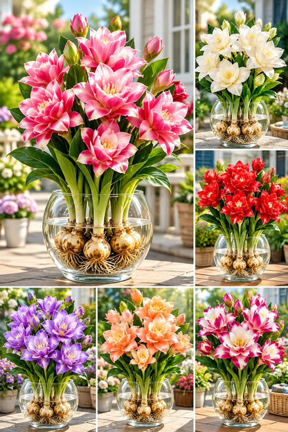 🤗🌸 Siam Tulip Rhizomes – Tropical Curcuma Flowers for Pots & Garden Beds🌱🏠
