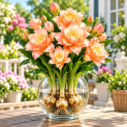 🤗🌸 Siam Tulip Rhizomes – Tropical Curcuma Flowers for Pots & Garden Beds🌱🏠