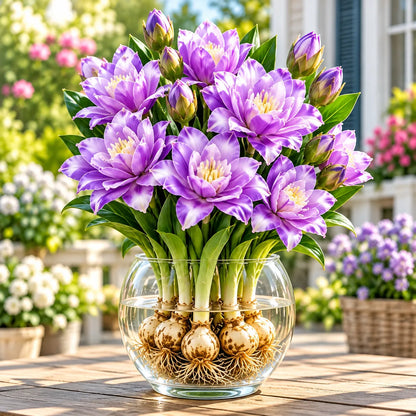 🤗🌸 Siam Tulip Rhizomes – Tropical Curcuma Flowers for Pots & Garden Beds🌱🏠