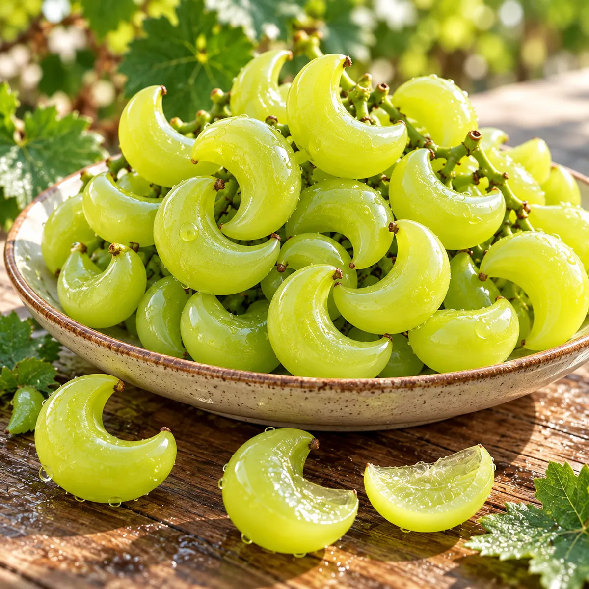 🌙🍇 Crescent Moon Grapes – Unique Garden Grapes for Trellises & Homegrown Harvests