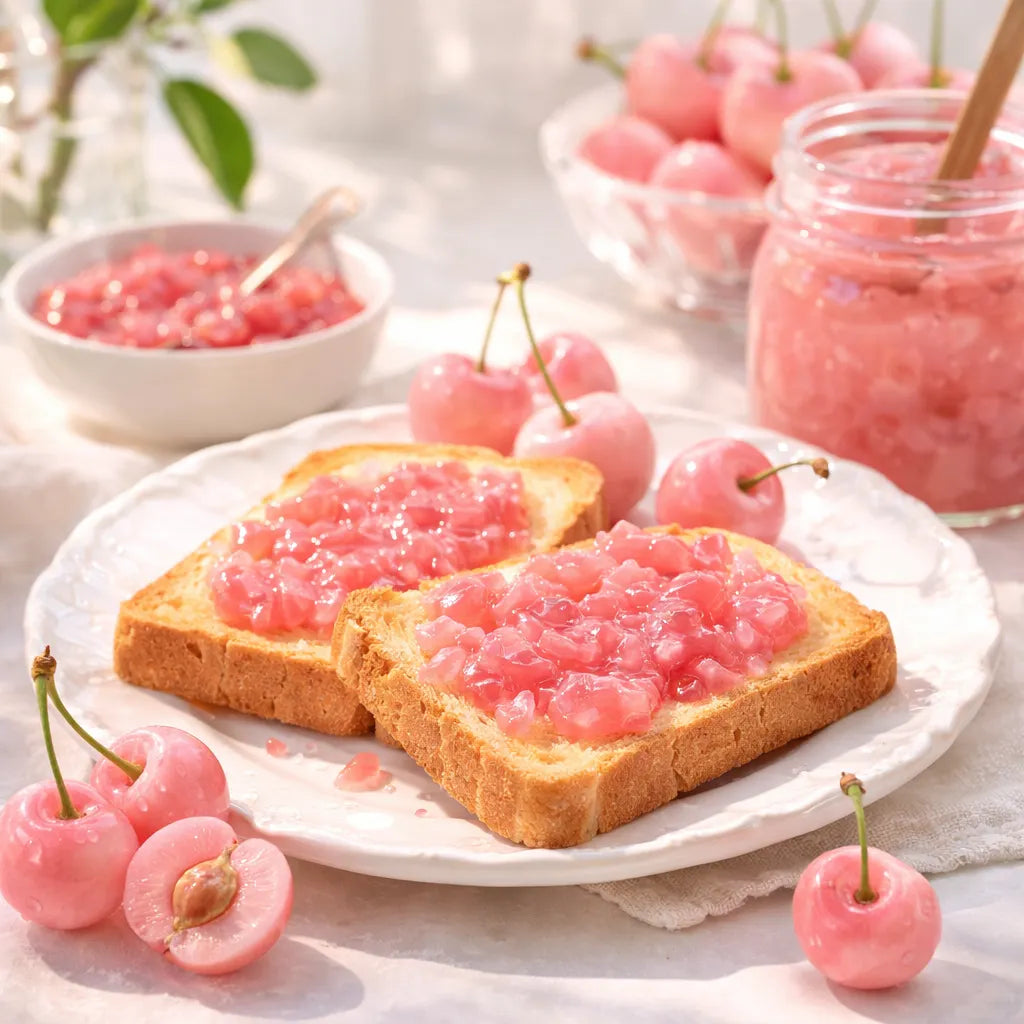 🍒 Juicy Pink Cherry Seeds – Small Fruit, Big Sweet Flavor