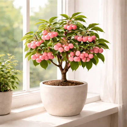 🍒 Juicy Pink Cherry Seeds – Small Fruit, Big Sweet Flavor