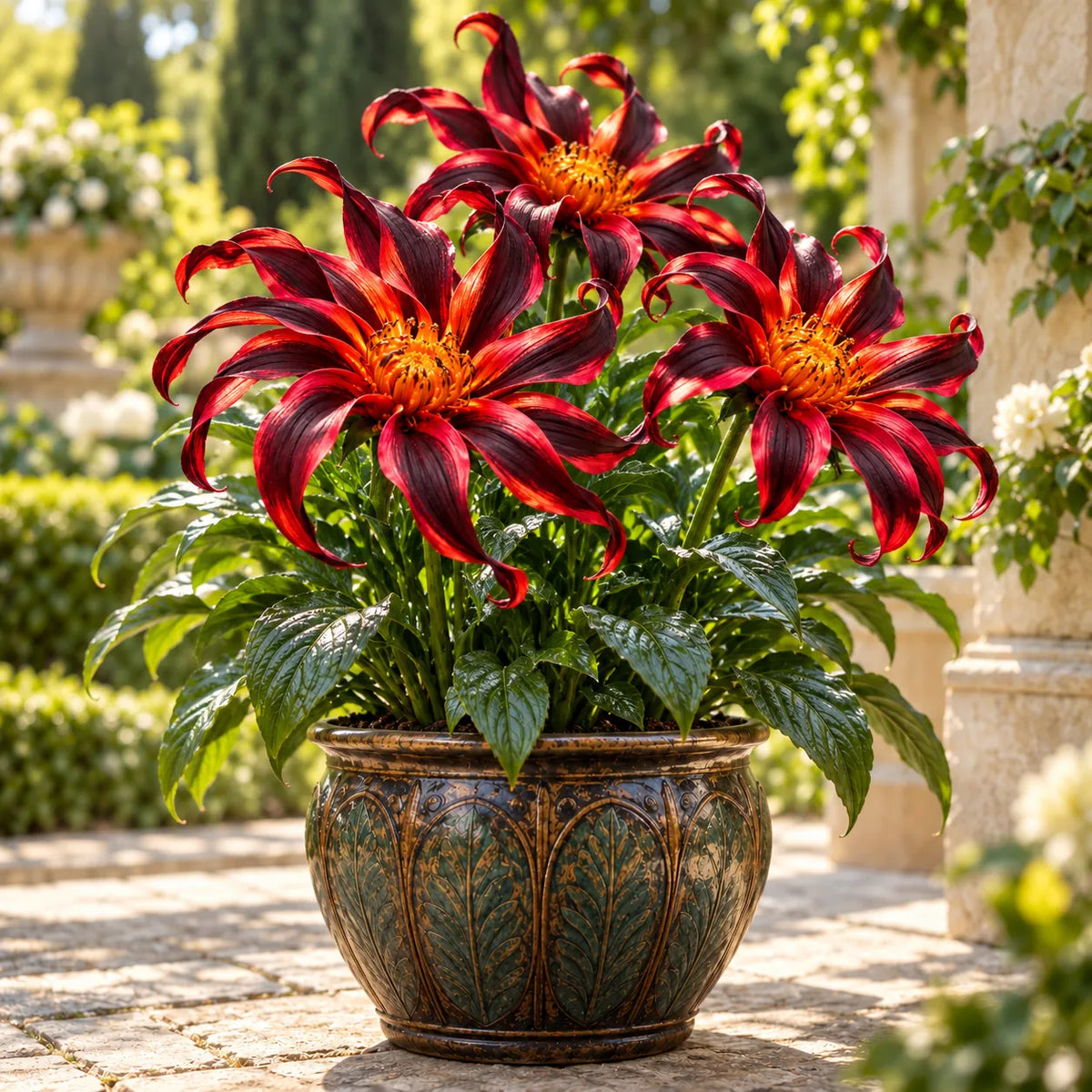 🌸 Giant Ribbon Lily Bulbs– Spectacular Curled Blooms for Water & Soil!