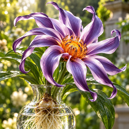 🌸 Giant Ribbon Lily Bulbs– Spectacular Curled Blooms for Water & Soil!