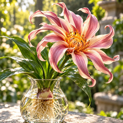 🌸 Giant Ribbon Lily Bulbs– Spectacular Curled Blooms for Water & Soil!