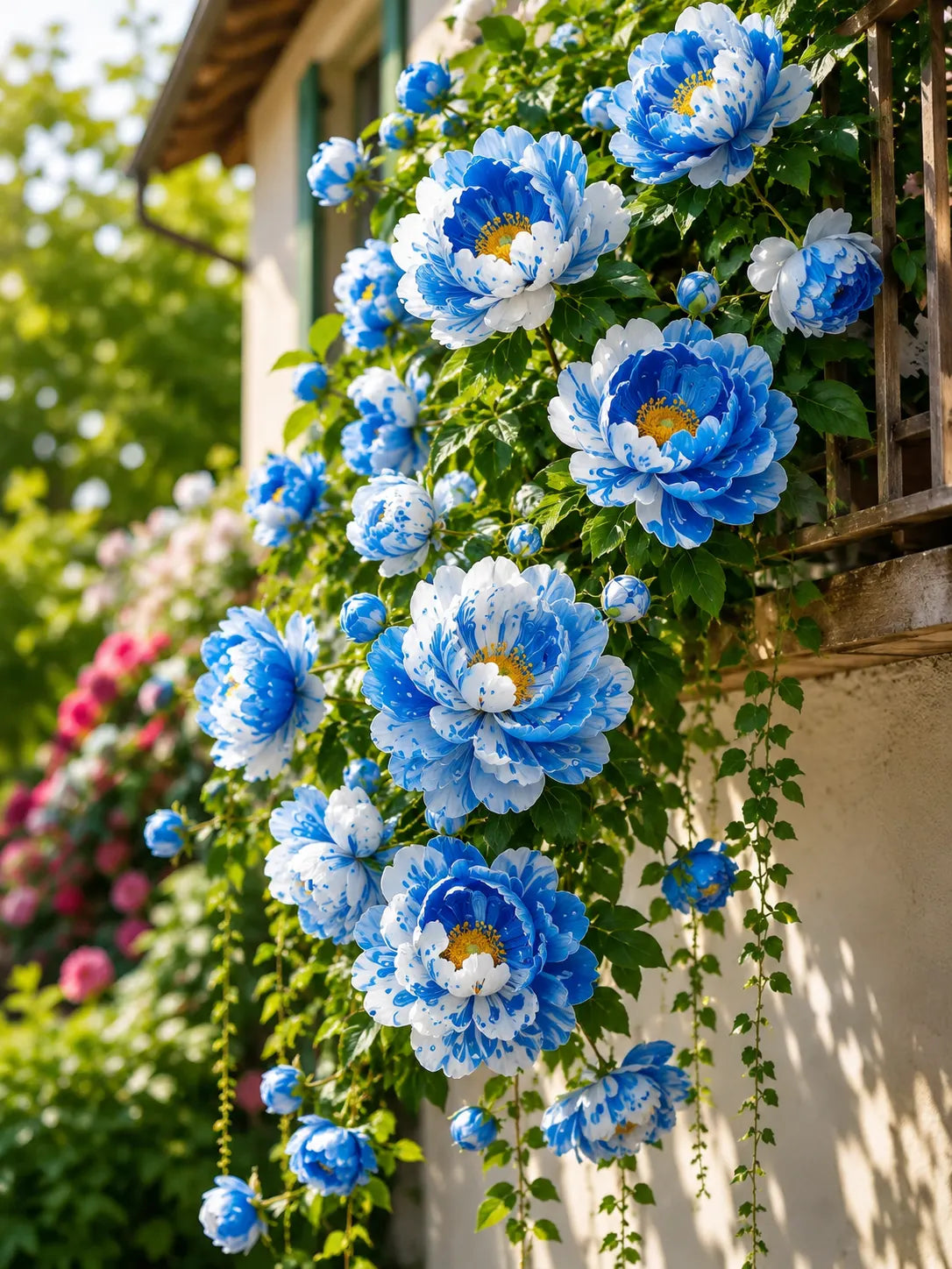 🌸 Rare Climbing Peony Bulbs🪴Big Full Blooms, Cold Hardy Perennial, Easy to Grow Garden Favorite