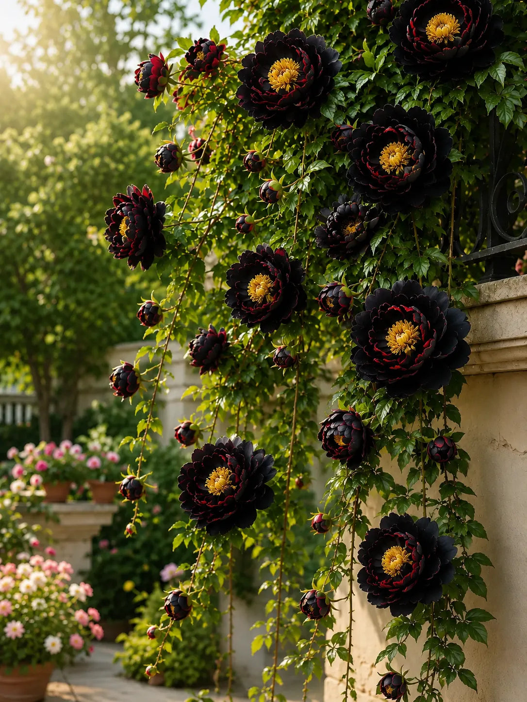 🌸 Rare Climbing Peony Bulbs🪴Big Full Blooms, Cold Hardy Perennial, Easy to Grow Garden Favorite