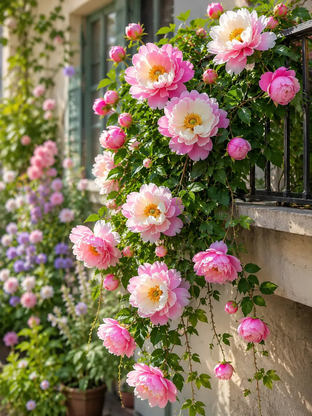 🌸 Rare Climbing Peony Bulbs🪴Big Full Blooms, Cold Hardy Perennial, Easy to Grow Garden Favorite