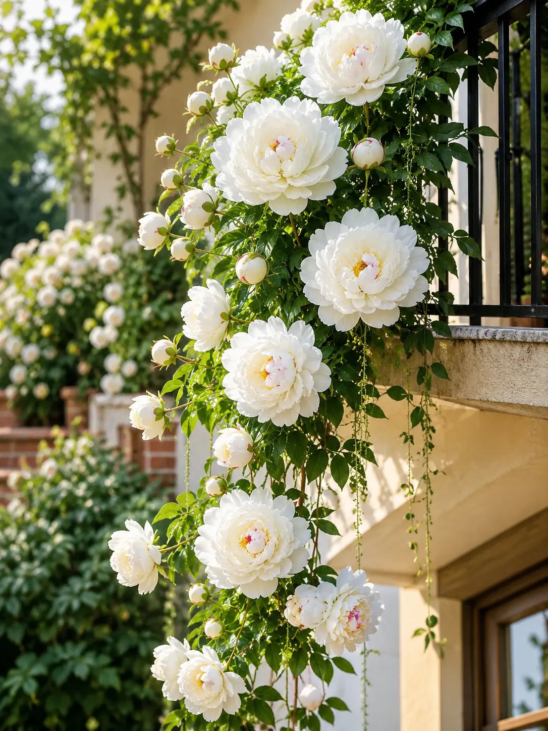 🌸 Rare Climbing Peony Bulbs🪴Big Full Blooms, Cold Hardy Perennial, Easy to Grow Garden Favorite
