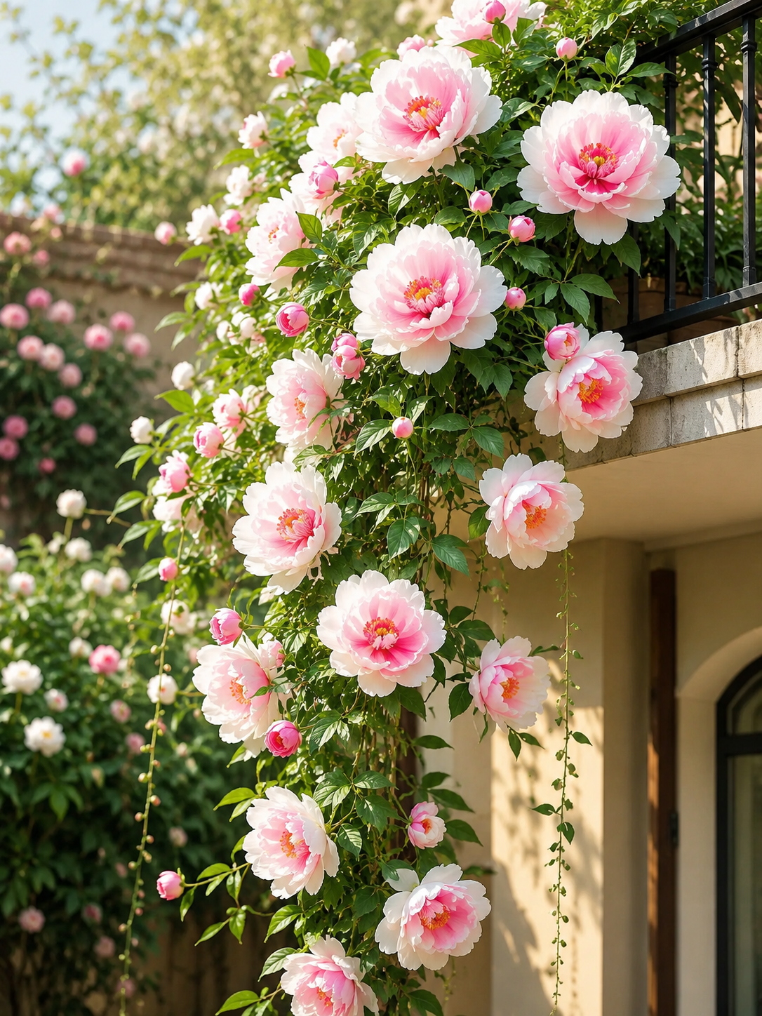 🌸 Rare Climbing Peony Bulbs🪴Big Full Blooms, Cold Hardy Perennial, Easy to Grow Garden Favorite