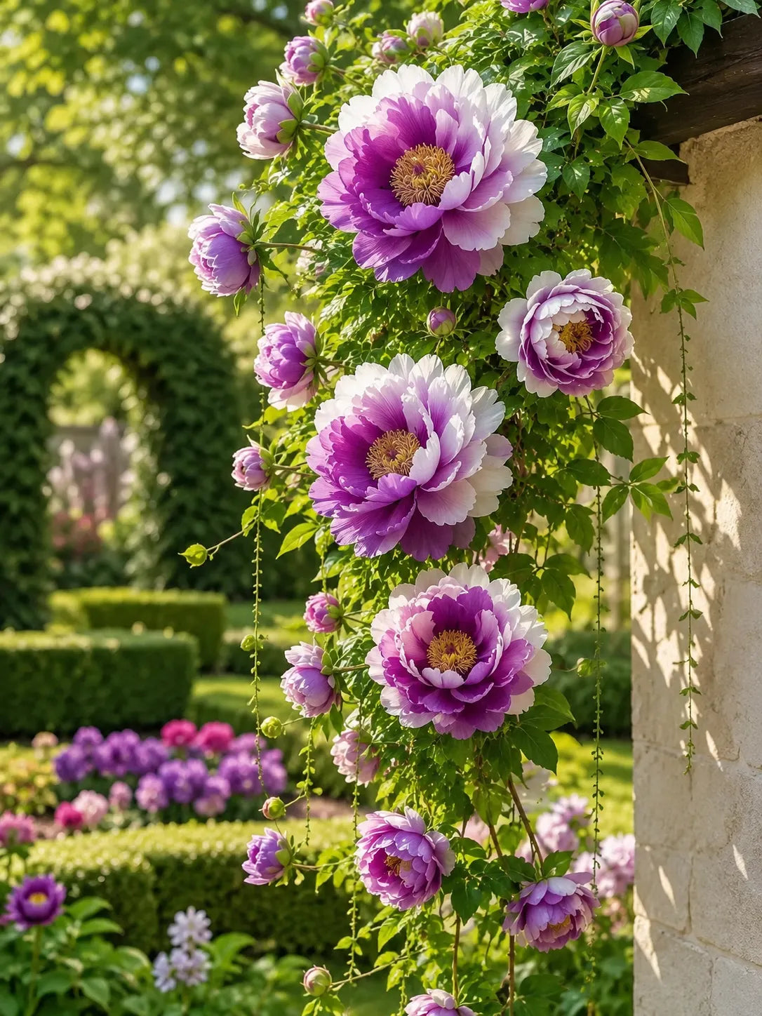 🌸 Rare Climbing Peony Bulbs🪴Big Full Blooms, Cold Hardy Perennial, Easy to Grow Garden Favorite