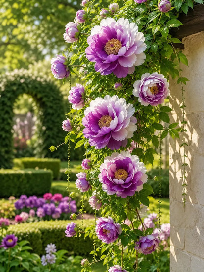 🌸 Rare Climbing Peony Bulbs🪴Big Full Blooms, Cold Hardy Perennial, Easy to Grow Garden Favorite