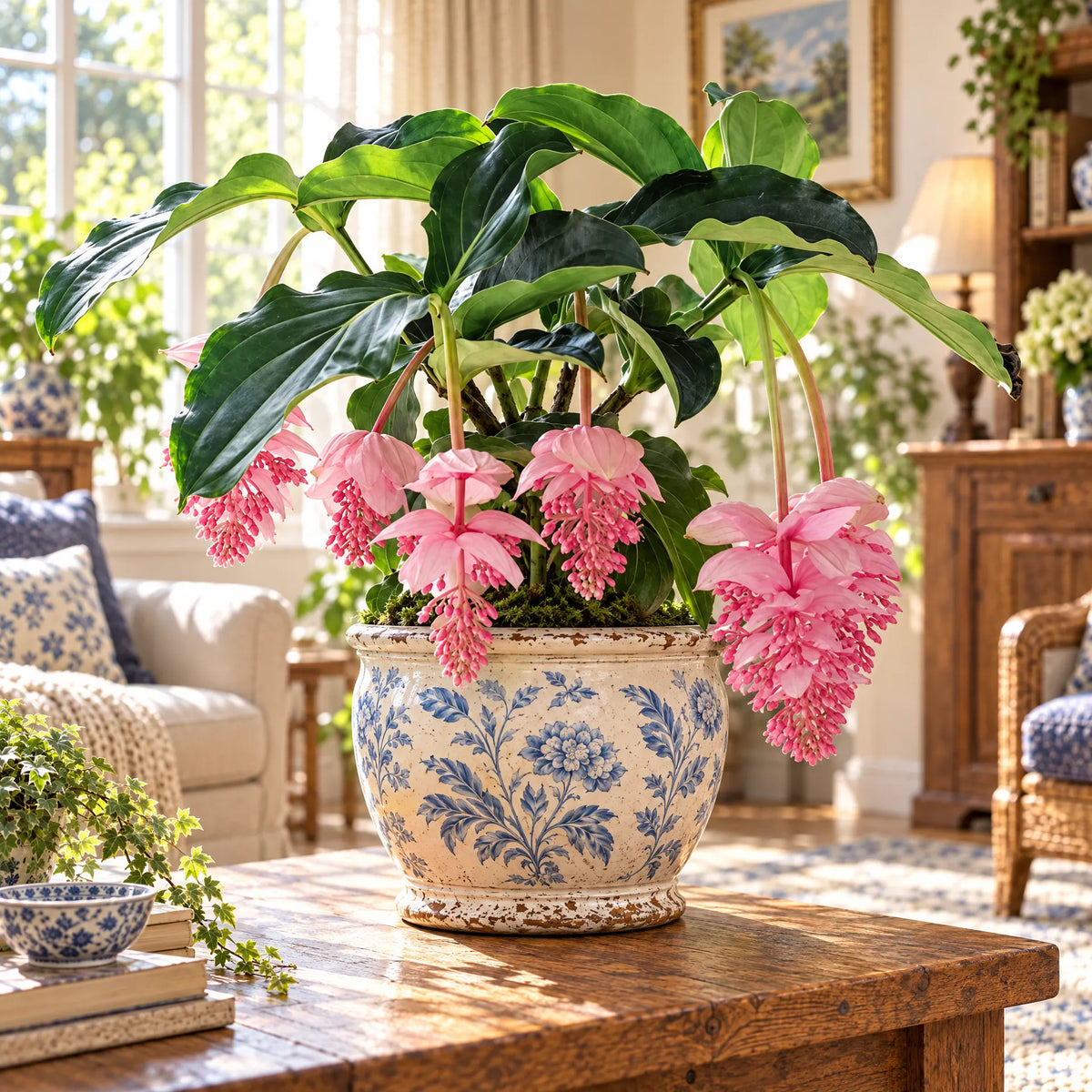 🌸 Medinilla Magnifica Bulbs– Rare Cascading Pink Flower for Indoor Growing