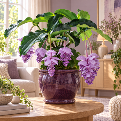 🌸 Medinilla Magnifica Bulbs– Rare Cascading Pink Flower for Indoor Growing