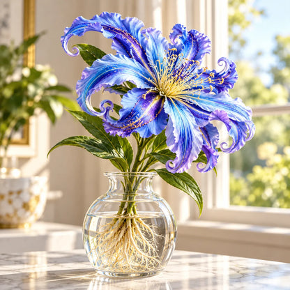 🌸 Fantasy Curl Lily Bulbs – Giant Spiral Blooms for Water & Soil Growing! 💧🌱
