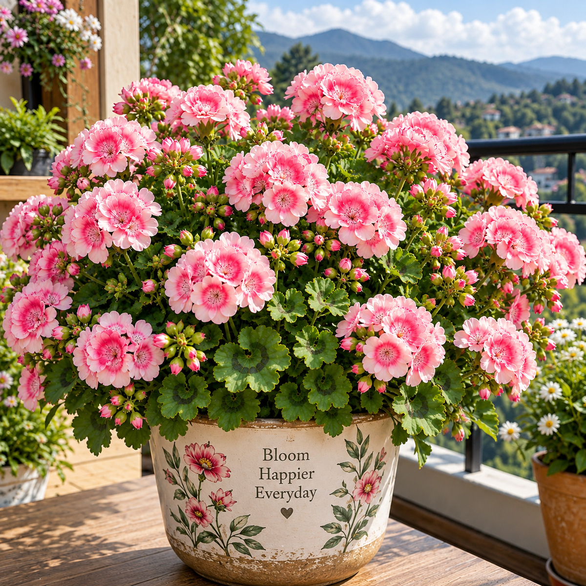 🌸Meaning of Good Luck🍀 Lucky Colorful Pelargonium Bulbs