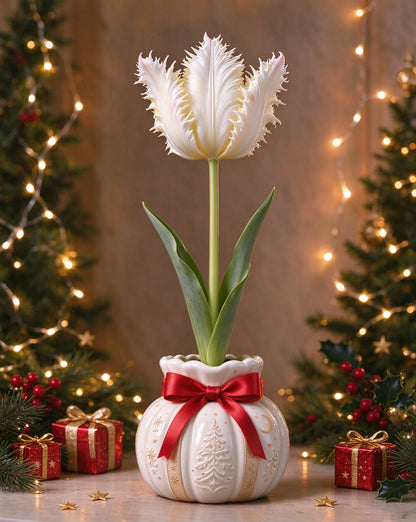 🌷🔥7 Varieties of Magic Parrot Tulip Bulbs – No Soil, No Watering, Just Beautiful Blooms!