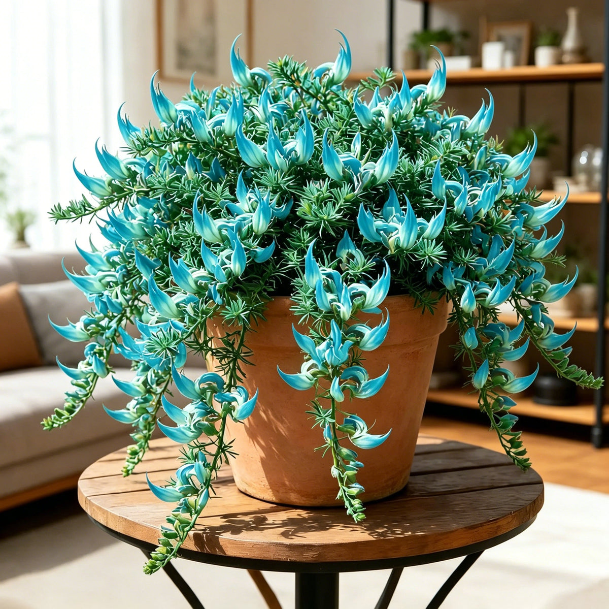 🪴 Parrot Beak Spider Plant Root Bulbs – Rare Foliage Plant, Easy to Care, Ideal for Home & Garden Decor