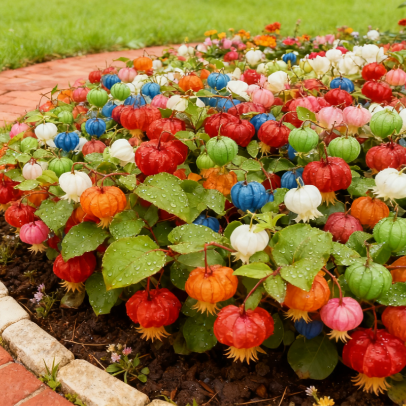 🏮 Lantern Flower Seeds — Grow Your Own Miniature Garden Lights 🌱✨