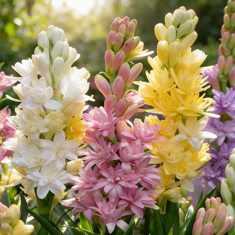 🌺 Double Perfume Tuberose Bulbs — Fill Your Nights With Sweet Fragrance 🌙✨