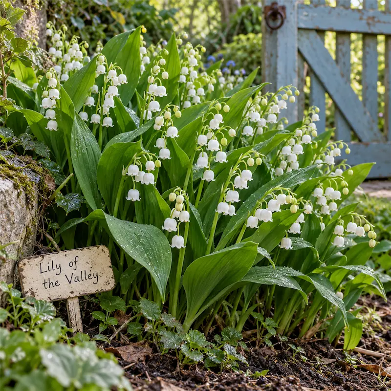 💐 Lily of the Valley Bulbs – Fragrant Shade-Loving Perennial for Cottage Gardens